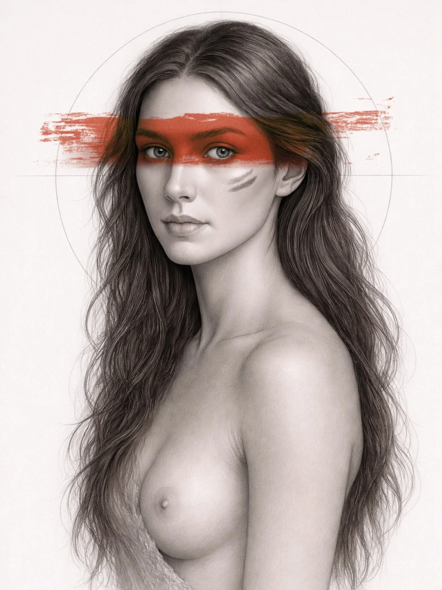 &ldquo;Silentium &mdash; Genesis Edition
Before the armor. Before the ritual. Here the body is still skin, but the gaze has already chosen.&rdquo;