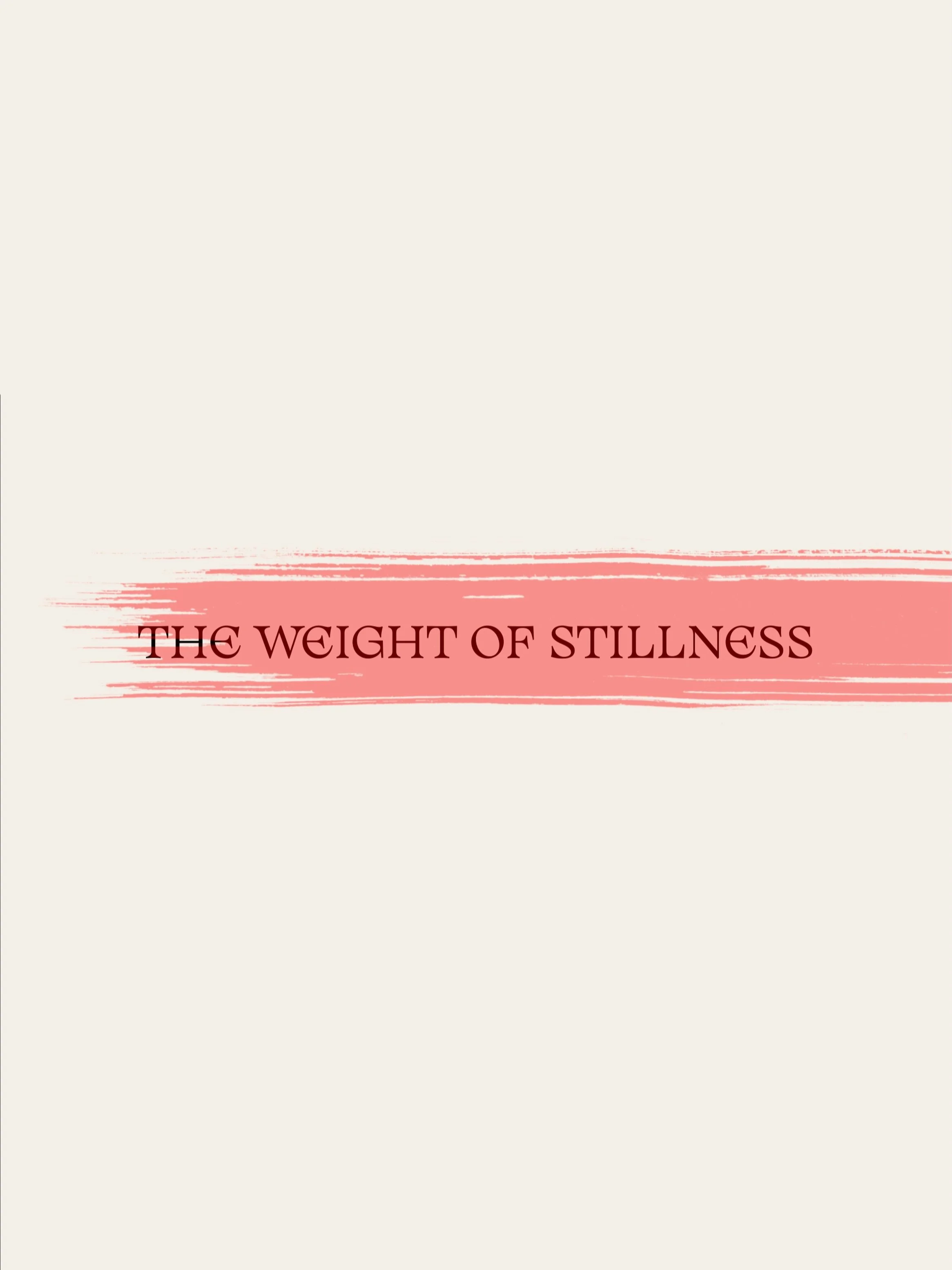 &ldquo;She stopped fighting the void and learned how to breathe inside it.&rdquo;