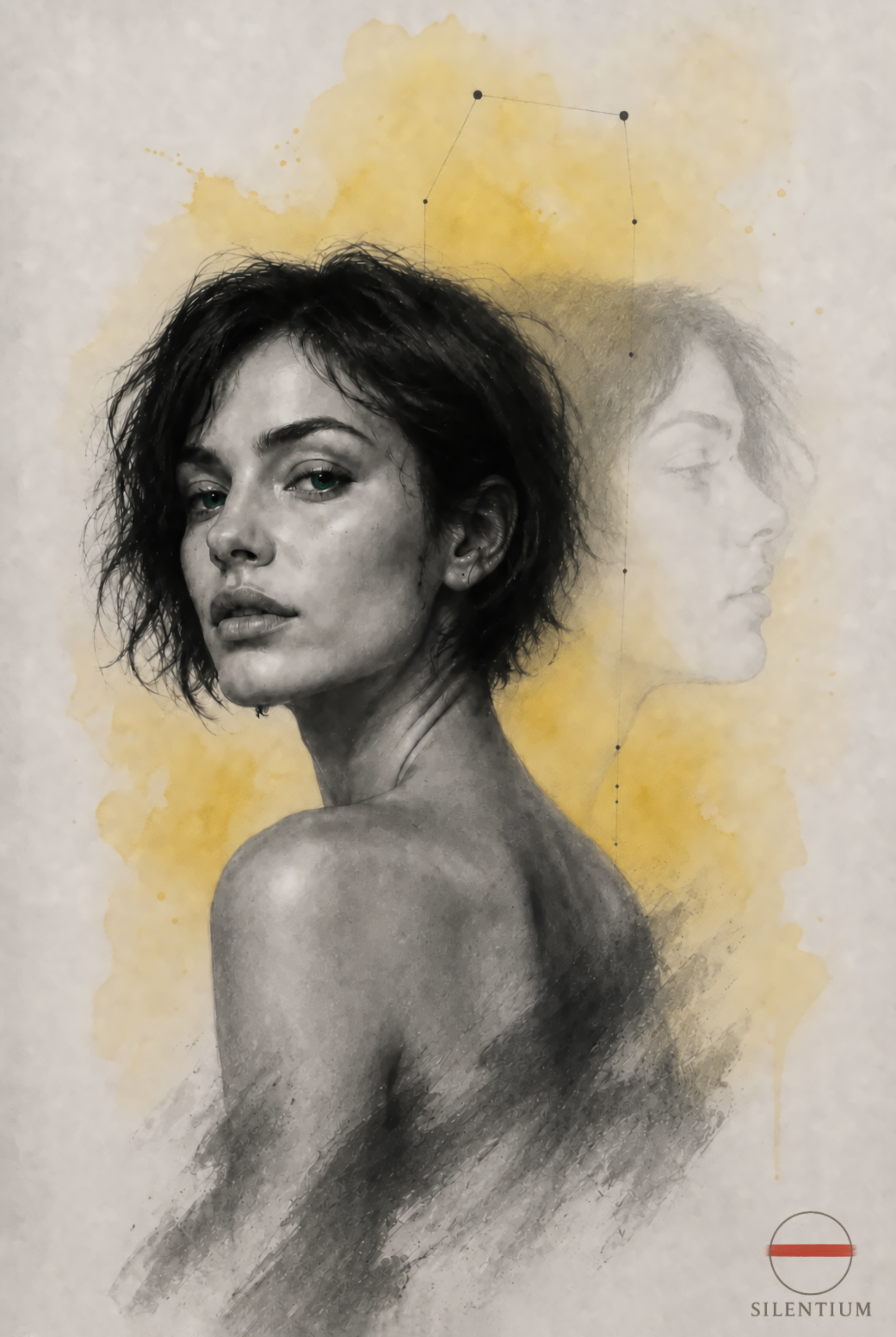 Silent Faces #03 Gemini – SILENTIUM_ZODIAC EDITION