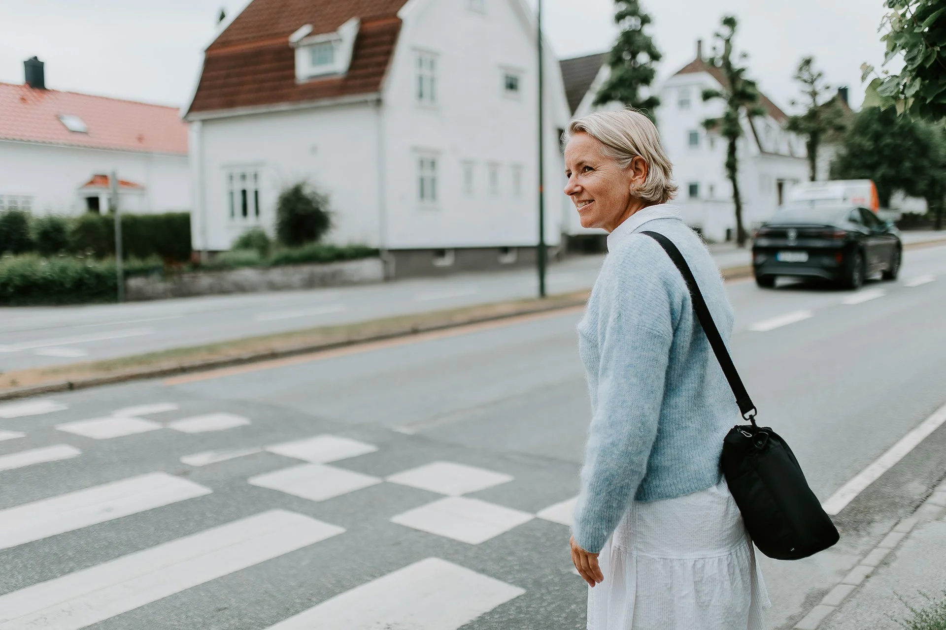 Bilder av modeller fra fotografering for Kolumbus natrulig lys og situasjonsbilder til bruk i større kampanje