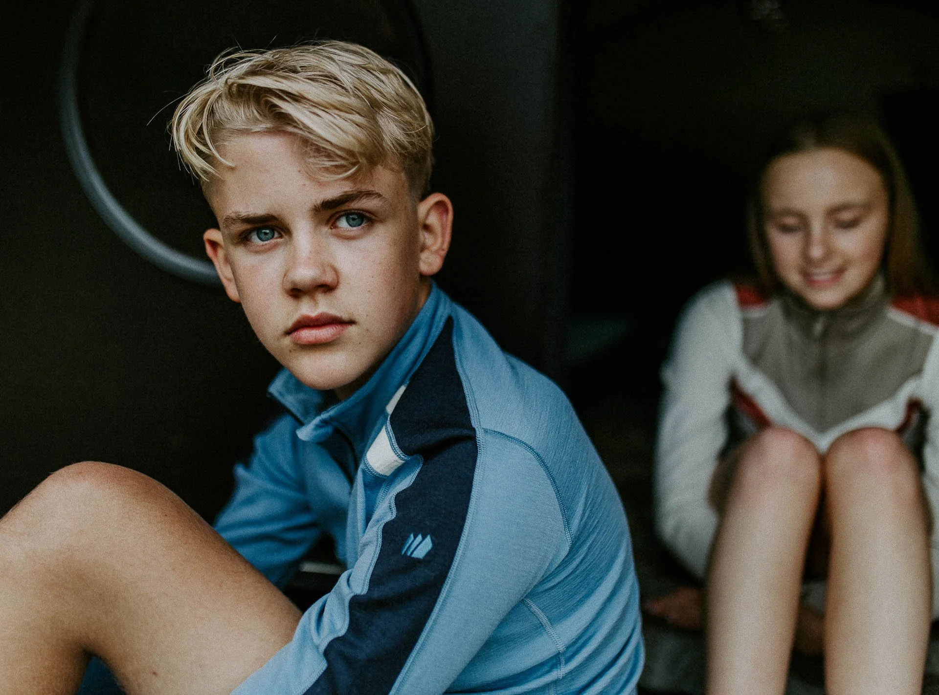 Bilder av modeller, junior, fra fotografering for Skogstad Junior tatt ved Preikestolen Basecamp