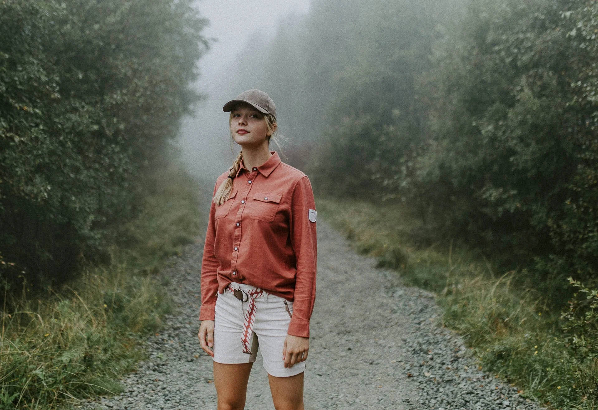 Bilder av modeller, junior, fra fotografering for Skogstad Junior tatt ved Preikestolen Basecamp