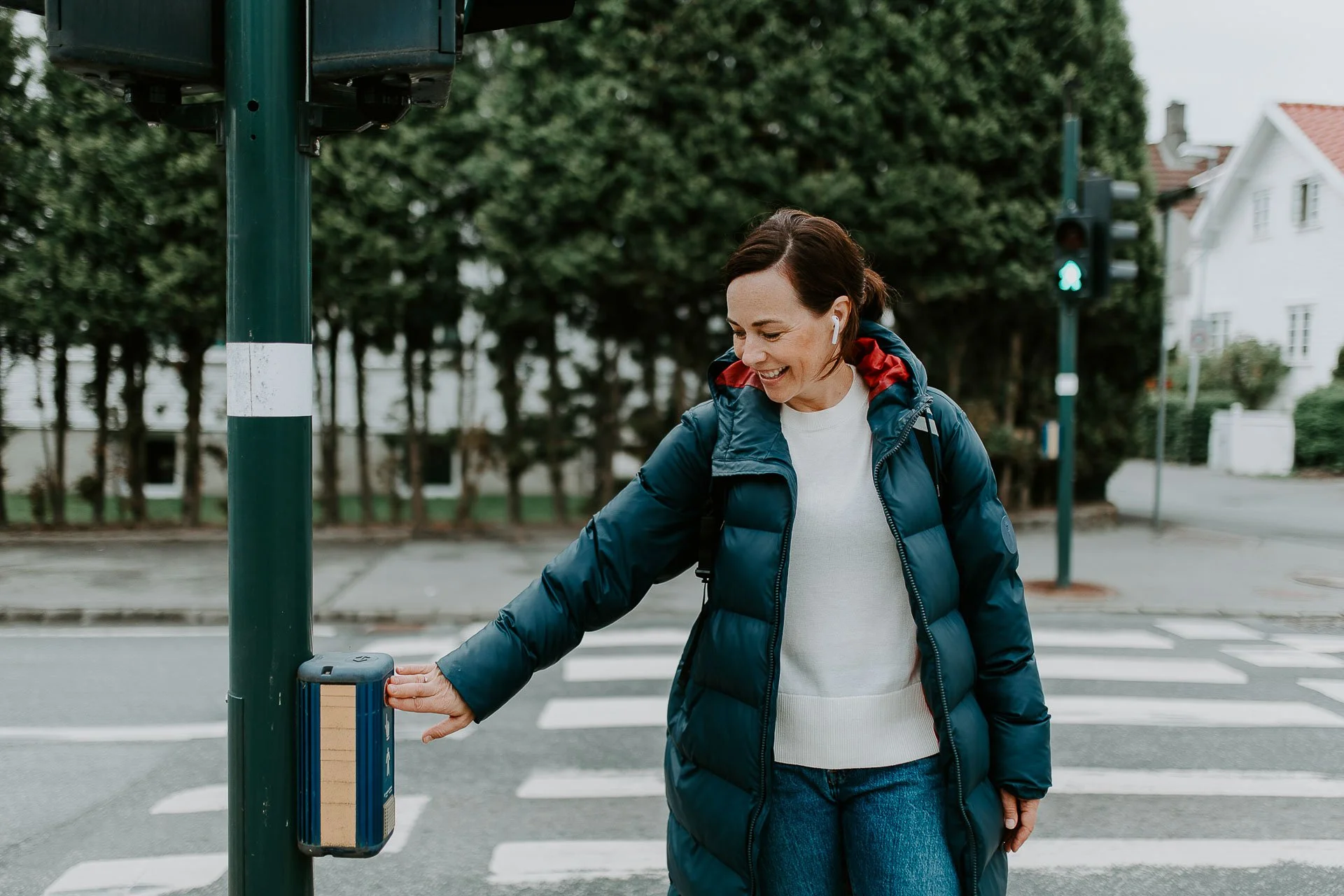 Bilder av modeller fra fotografering for Kolumbus natrulig lys og situasjonsbilder til bruk i større kampanje