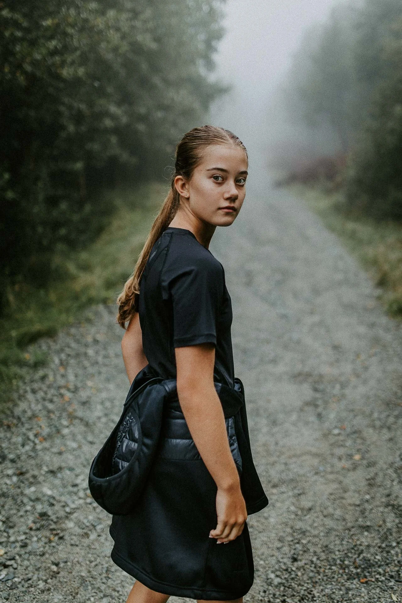Bilder av modeller, junior, fra fotografering for Skogstad Junior tatt ved Preikestolen Basecamp