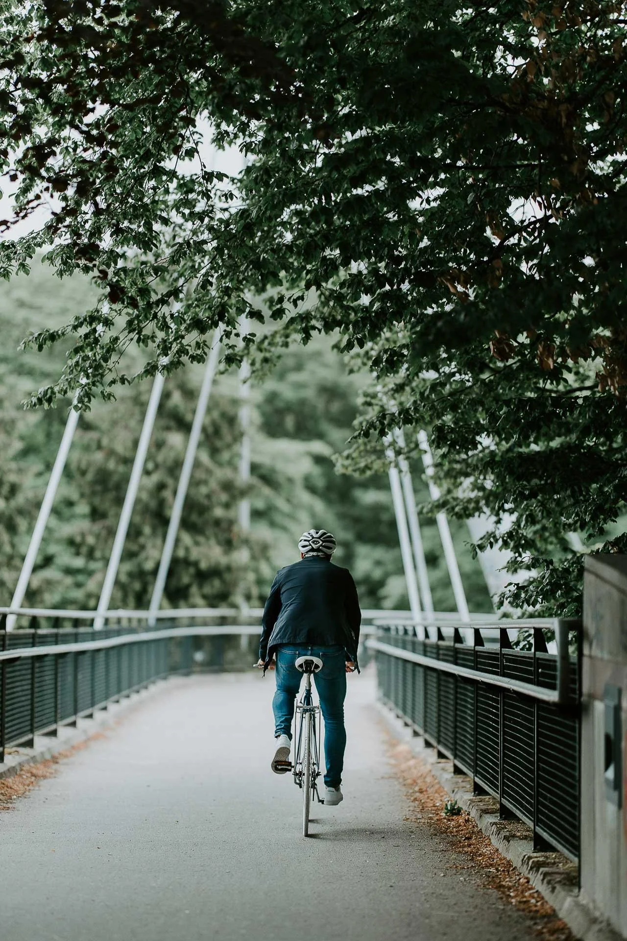 Bilder av modeller fra fotografering for Kolumbus natrulig lys og situasjonsbilder til bruk i større kampanje