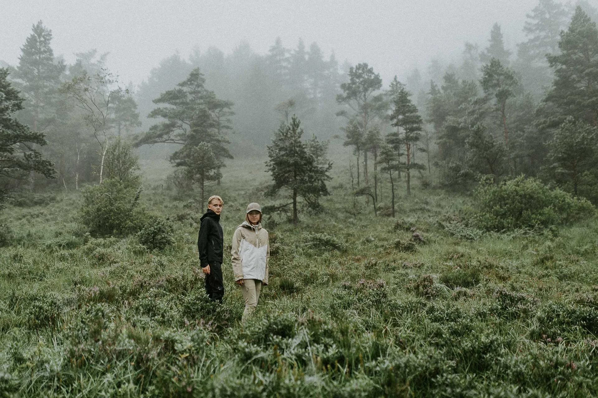 Bilder av modeller, junior, fra fotografering for Skogstad Junior tatt ved Preikestolen Basecamp
