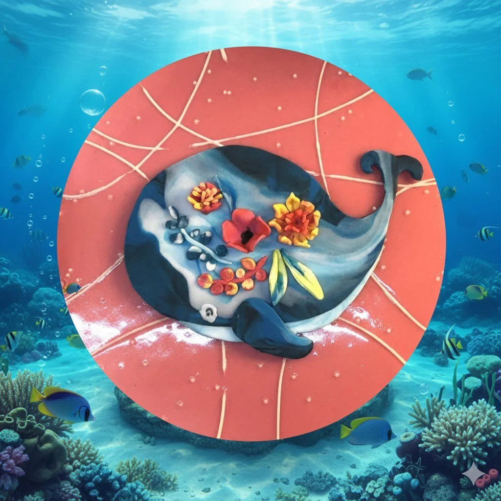 Pour une f&ecirc;te de baby shower, j'ai reproduit le dessin qu'il y avait sur le carton invitation pour mettre sur le g&acirc;teau de f&ecirc;te.....Je suis assez fi&egrave;re du r&eacute;sultat !  J'aime trop cette baleine ❤️❤️❤️
#babyshower #babys