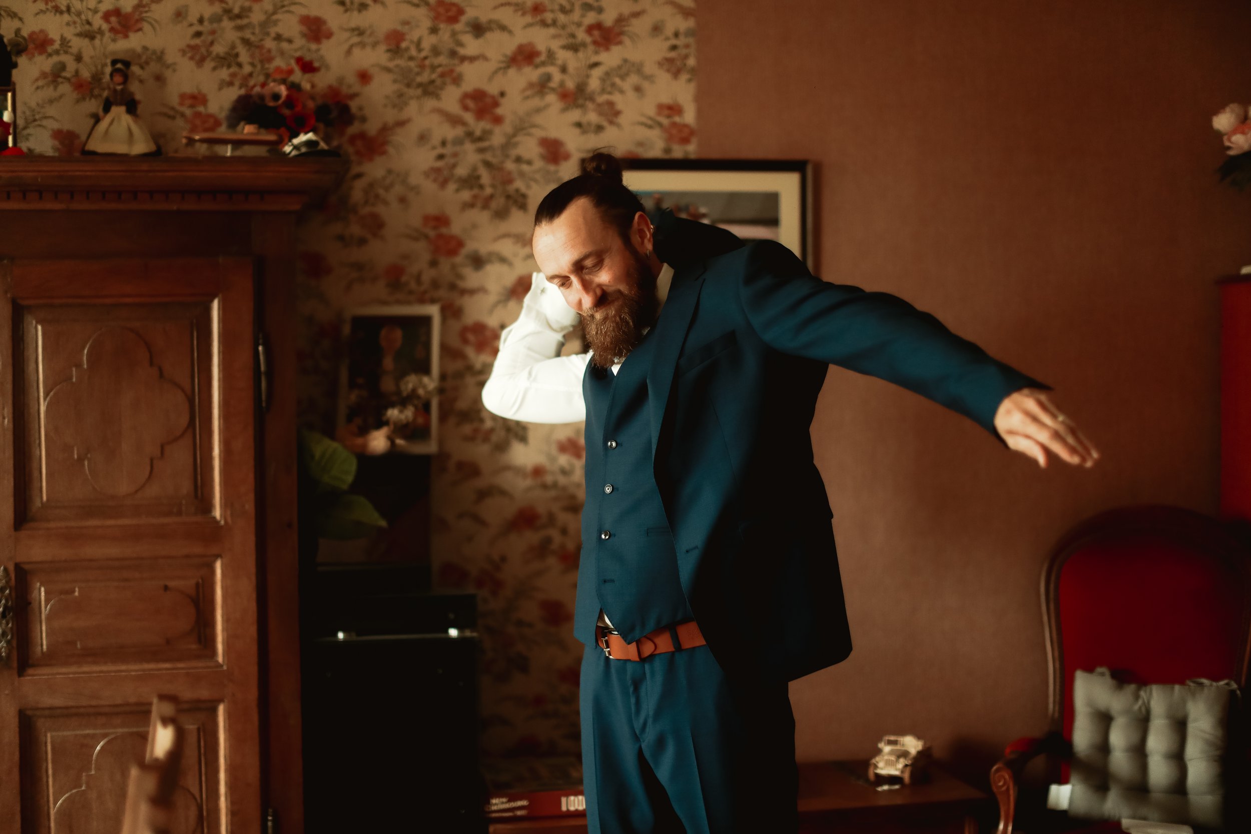 Photographe mariage émotion documentaire edito authentique Cherbourg Manche Normandie France Europe