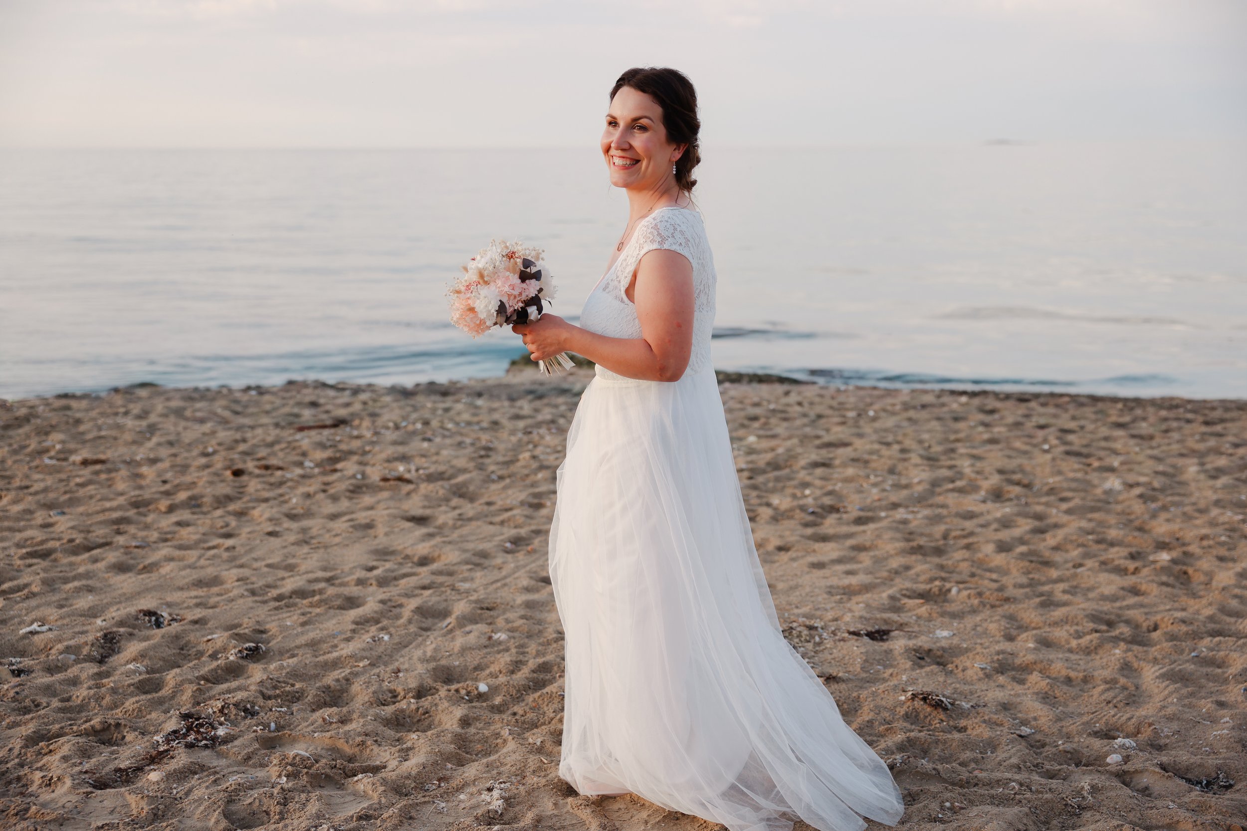 Stessy Lemasle 
Photographe mariage 
Plage Utah Beach
Normandie