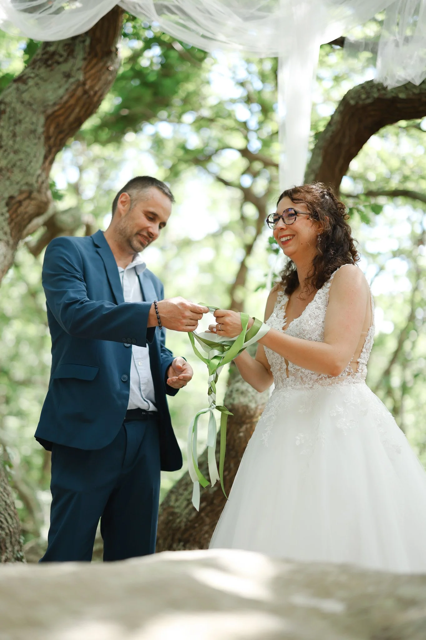 Stessy Lemasle 
Photographe mariage 
Mariage en foret à Fermanville
Normandie