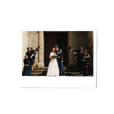Photographie mariage Polaroïd