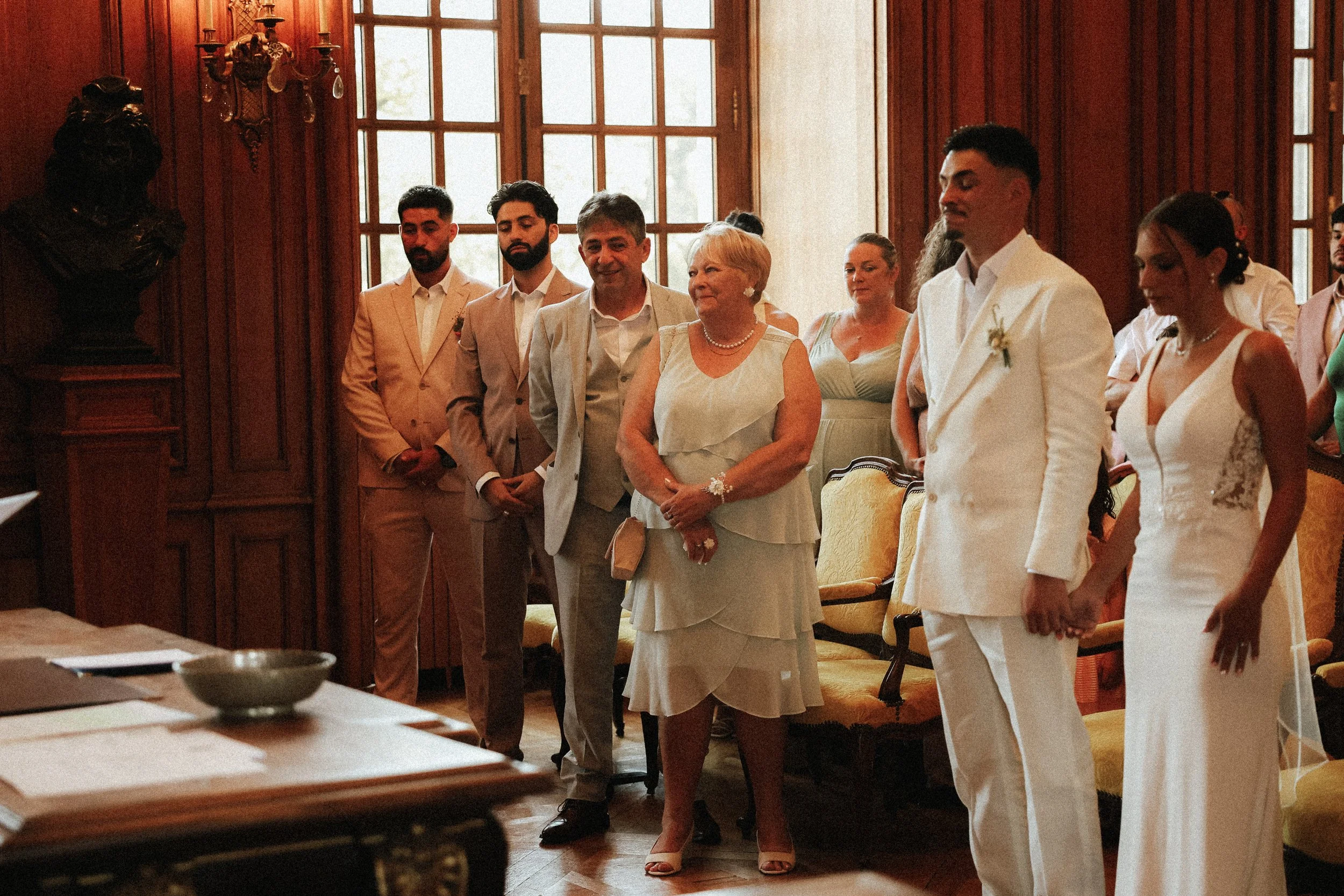 Photographe de mariage civil Cherbourg Manche Normandie 
Mairie de Rouen
Photos numériques digital et photos polaroïd