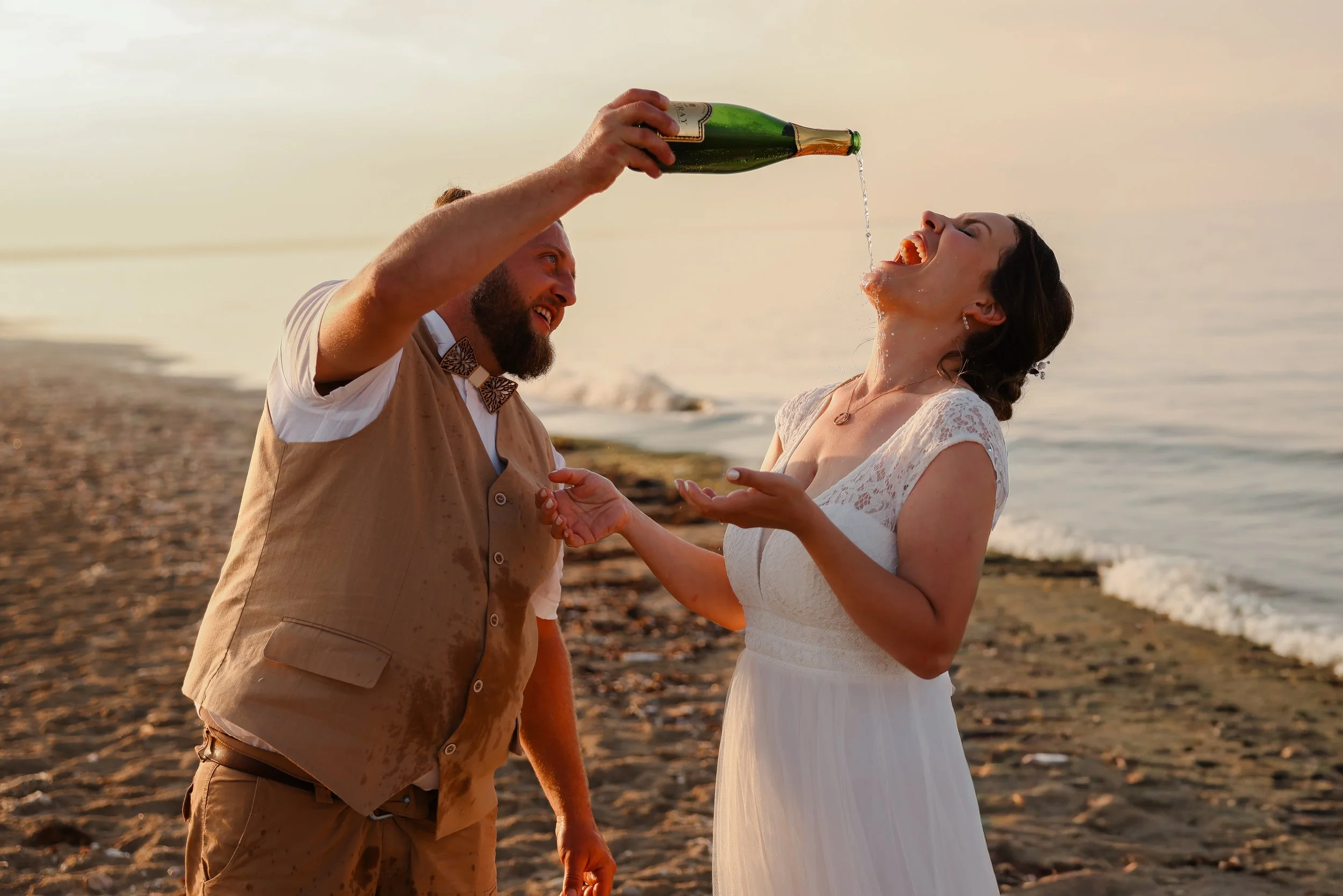 Stessy Lemasle 
Photographe mariage 
Plage Utah Beach
Normandie