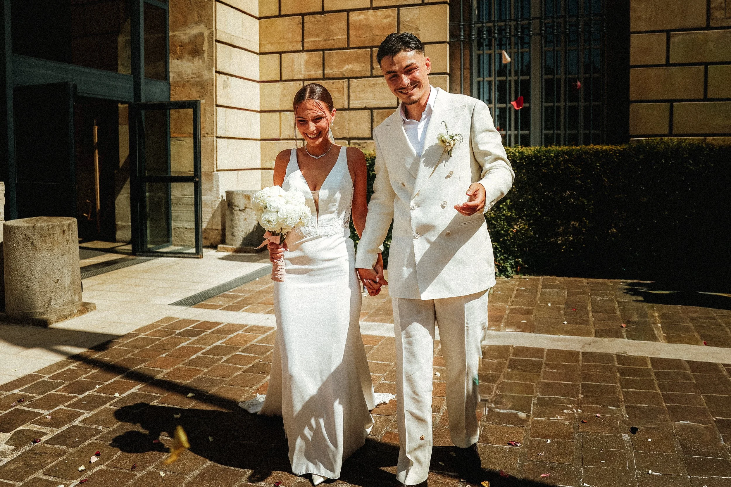 Photographe de mariage civil Cherbourg Manche Normandie 
Mairie de Rouen
Photos numériques digital et photos polaroïd