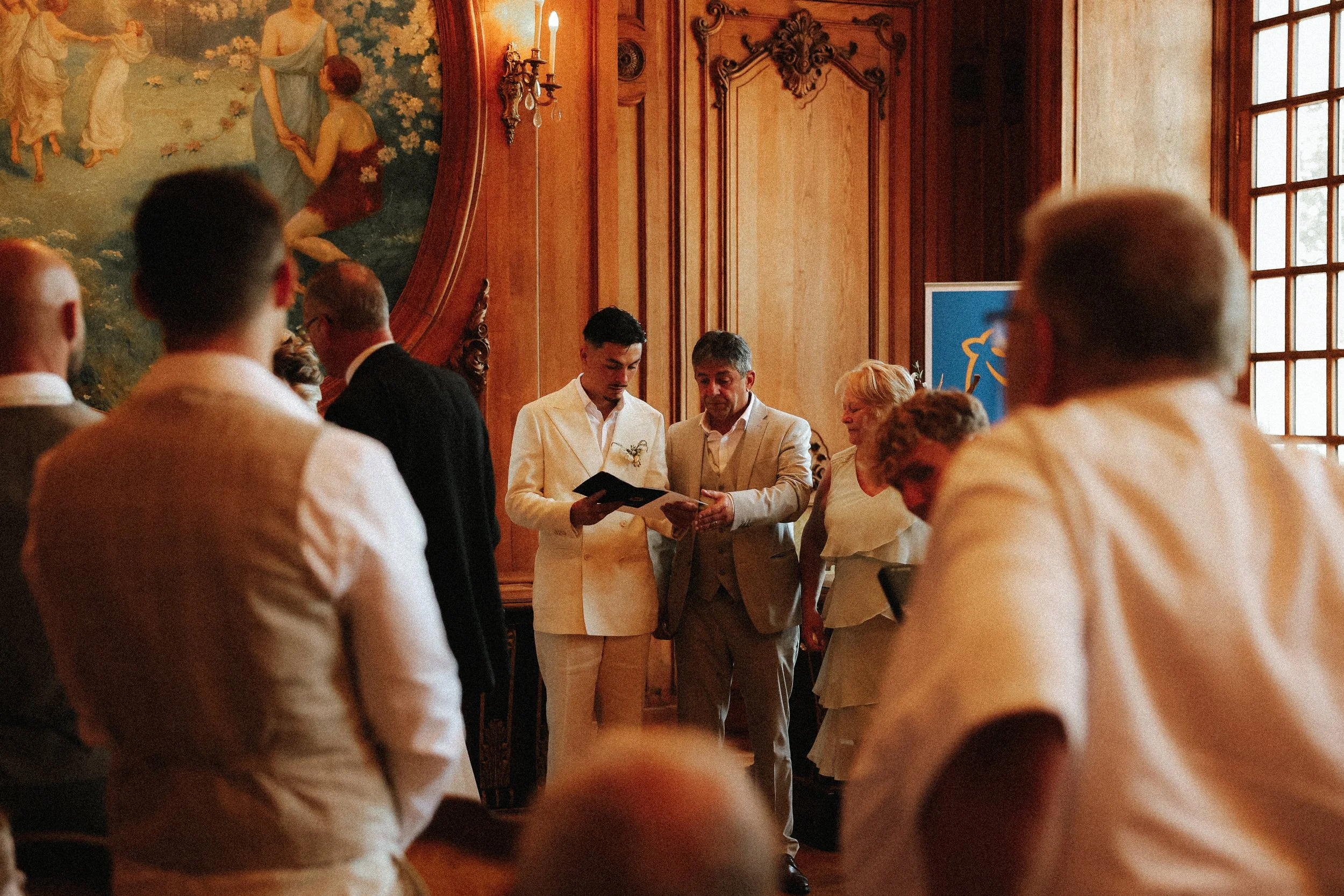 Photographe de mariage civil Cherbourg Manche Normandie 
Mairie de Rouen
Photos numériques digital et photos polaroïd