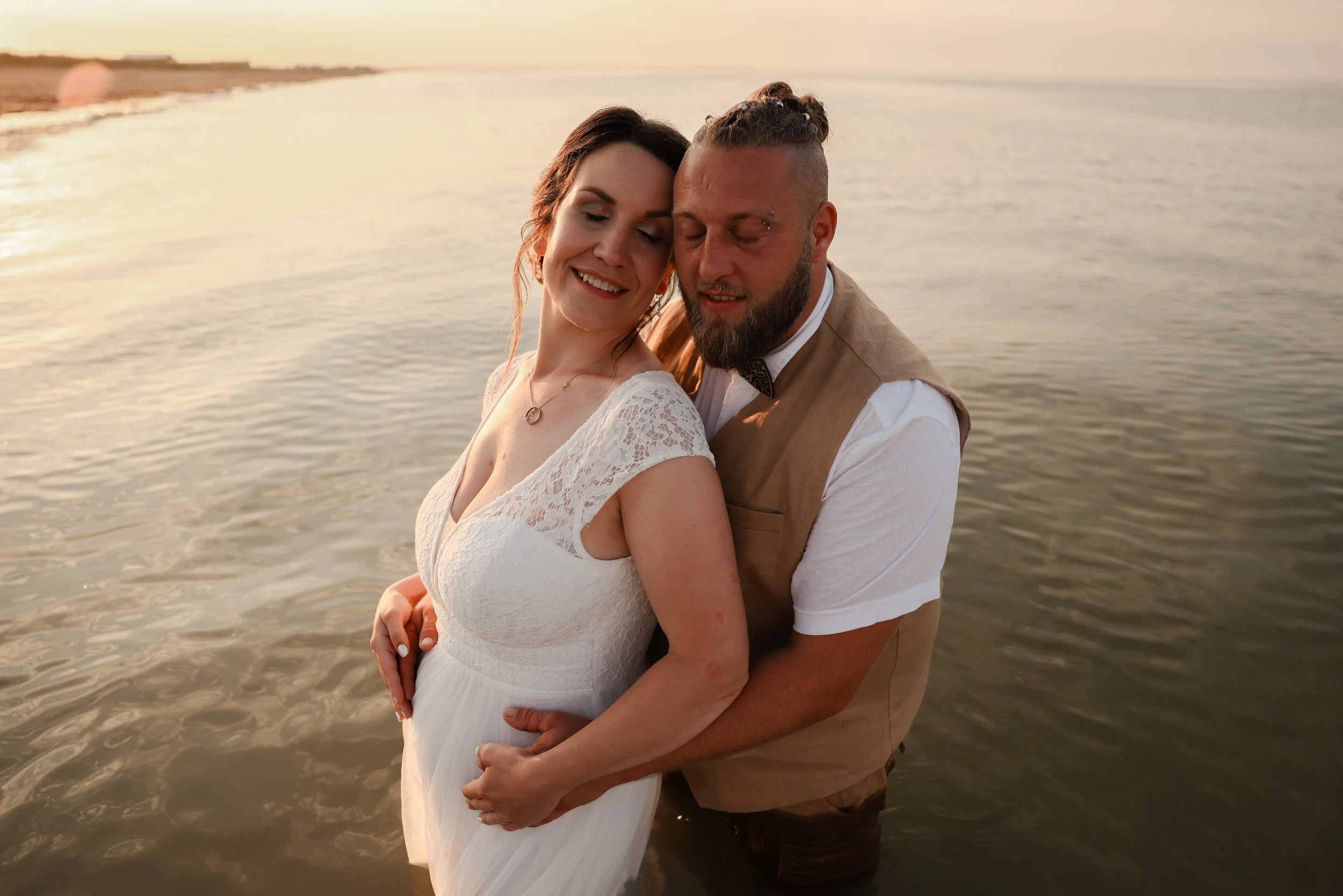 Stessy Lemasle 
Photographe mariage 
Plage Utah Beach
Normandie