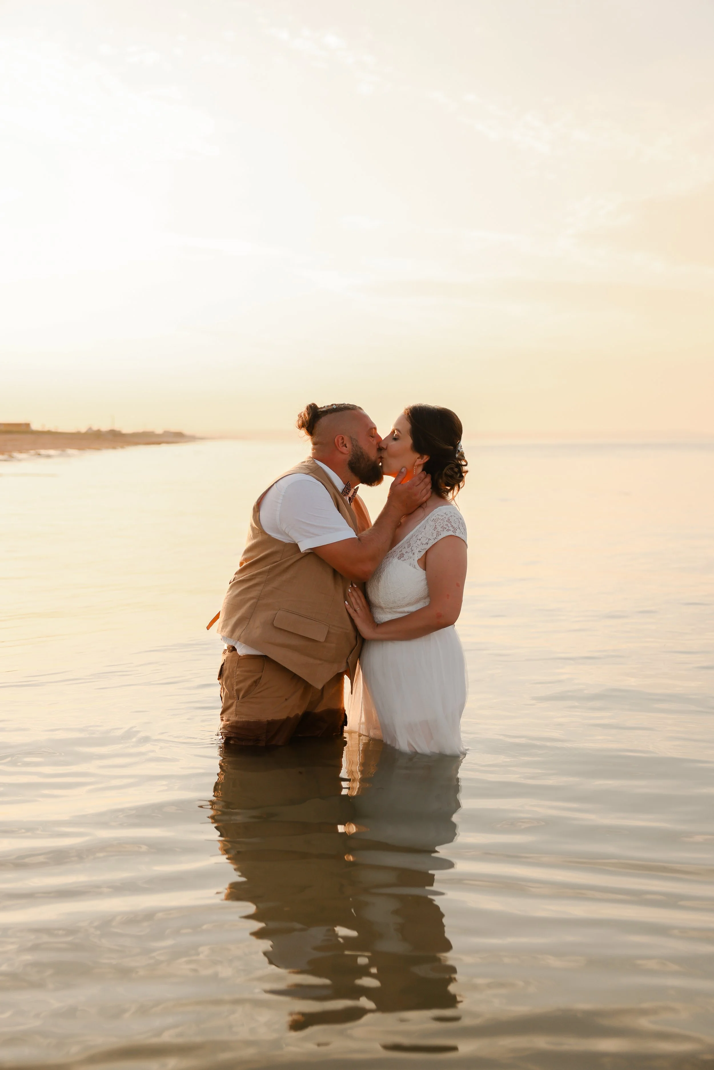 Stessy Lemasle 
Photographe mariage 
Plage Utah Beach
Normandie