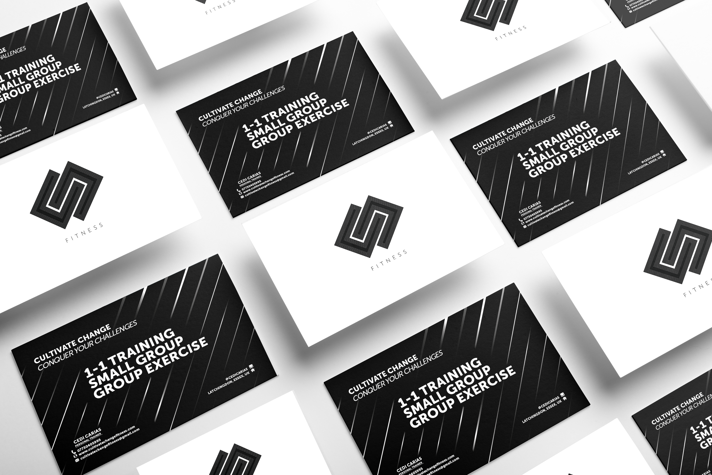 Business cards layout