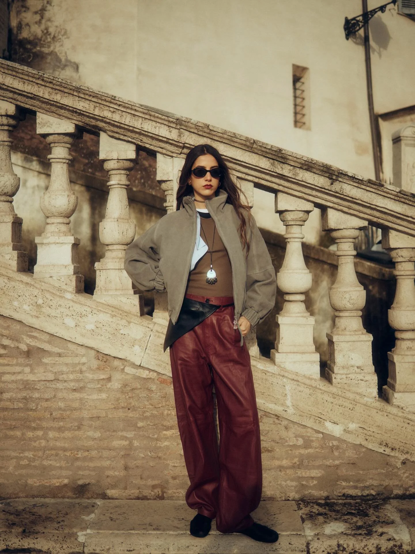 ciao ammmmm&oacute; 

in Rome with @arketofficial for the new store opening