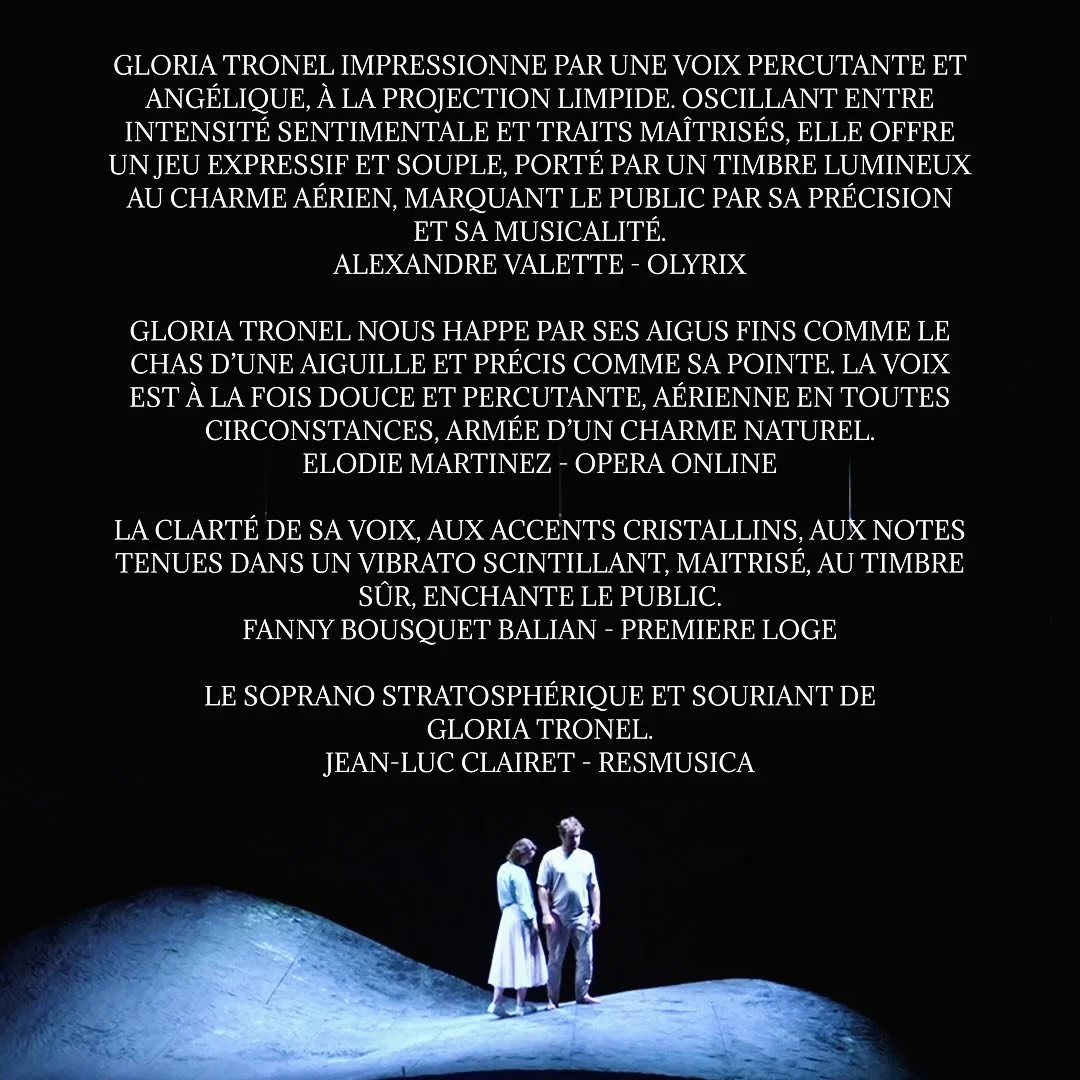 ✨ Touch&eacute;e par ces si jolis mots, merci du fond du c&oelig;ur ! ✨

Ce soir, c&rsquo;est d&eacute;j&agrave; notre dernier spectacle de Job, le proc&egrave;s de Dieu &agrave; Gen&egrave;ve ! Un immense merci &agrave; l&rsquo;&eacute;quipe de dire