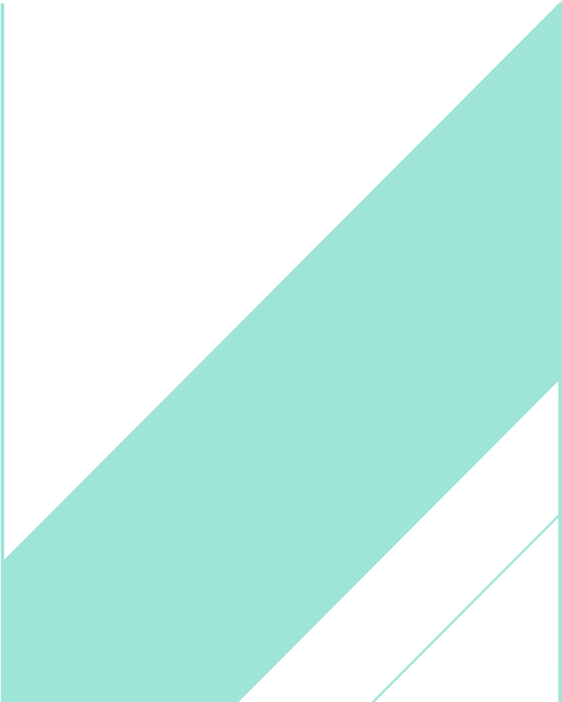 Abstract geometric pattern with black and light blue shapes and diagonal lines.