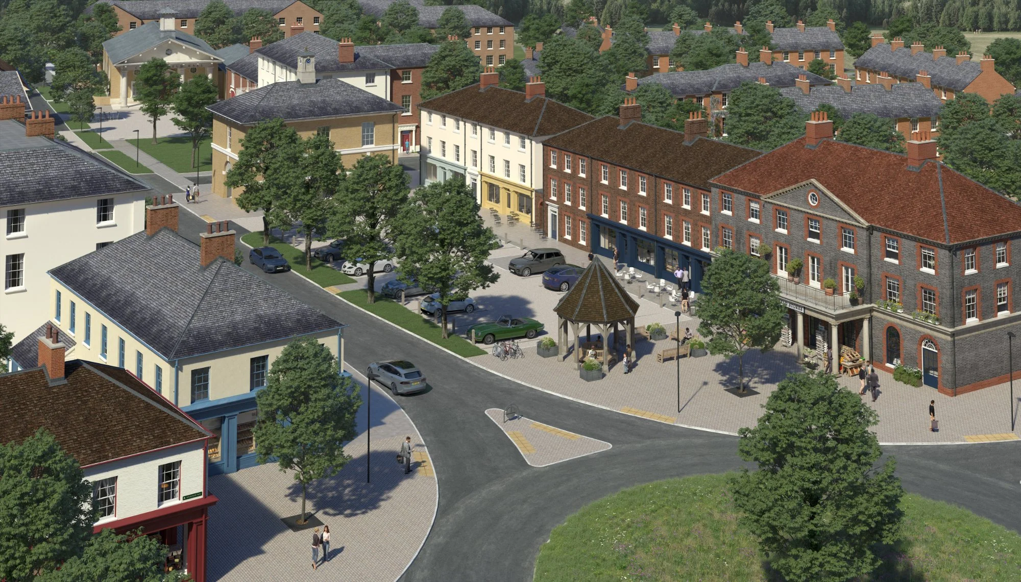 Plans for Welborne’s Village Centre revealed as first images are released
