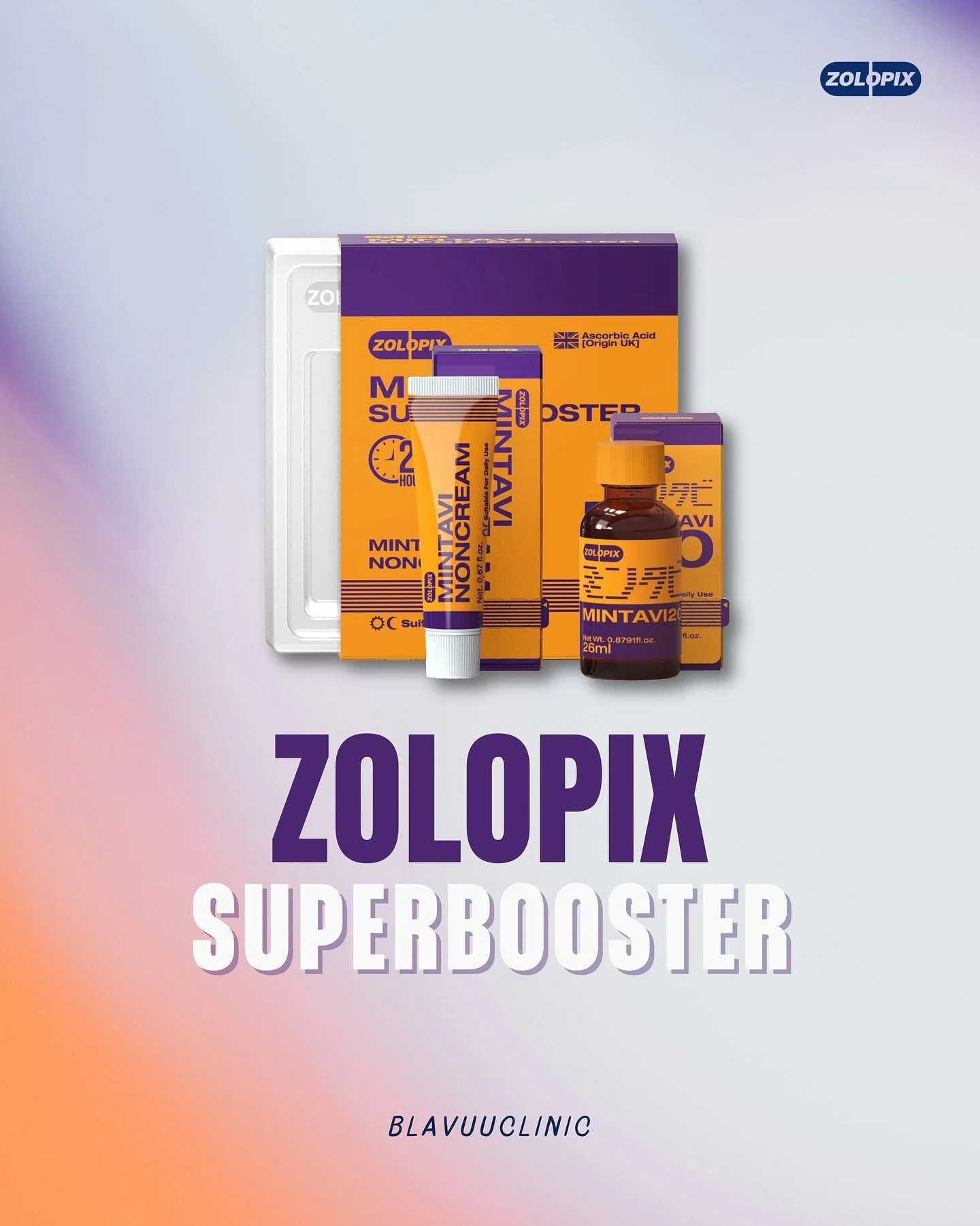 𝙏𝙝𝙚 𝙎𝙪𝙥𝙚𝙧 𝘽𝙤𝙤𝙨𝙩𝙚𝙧 &mdash; A New-Concept Brightening Duo for Your Skin

Meet Super Booster, the powerful pairing designed to transform your skincare ritual.
A synergy of 𝗠𝗜𝗡𝗧𝗔𝗕𝗜 𝟮𝟬 ampoule and 𝗡𝗢𝗡𝗖𝗥𝗘𝗔𝗠, it works to brig