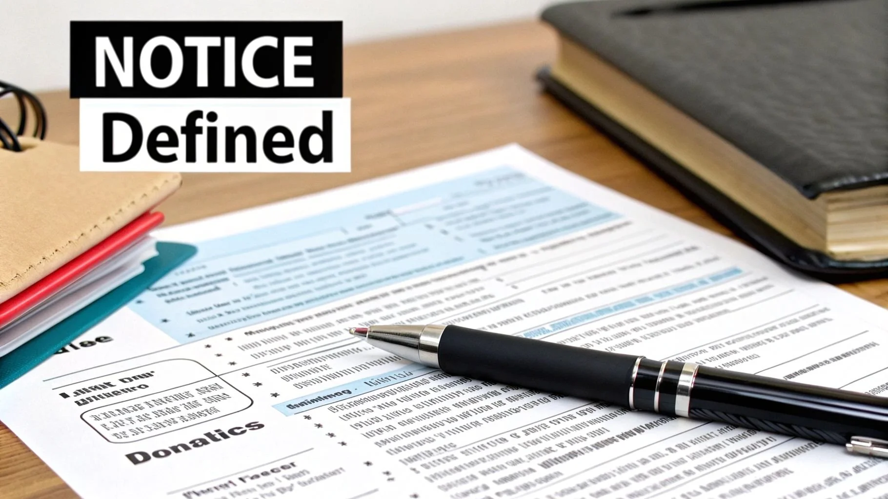 Notice Defined