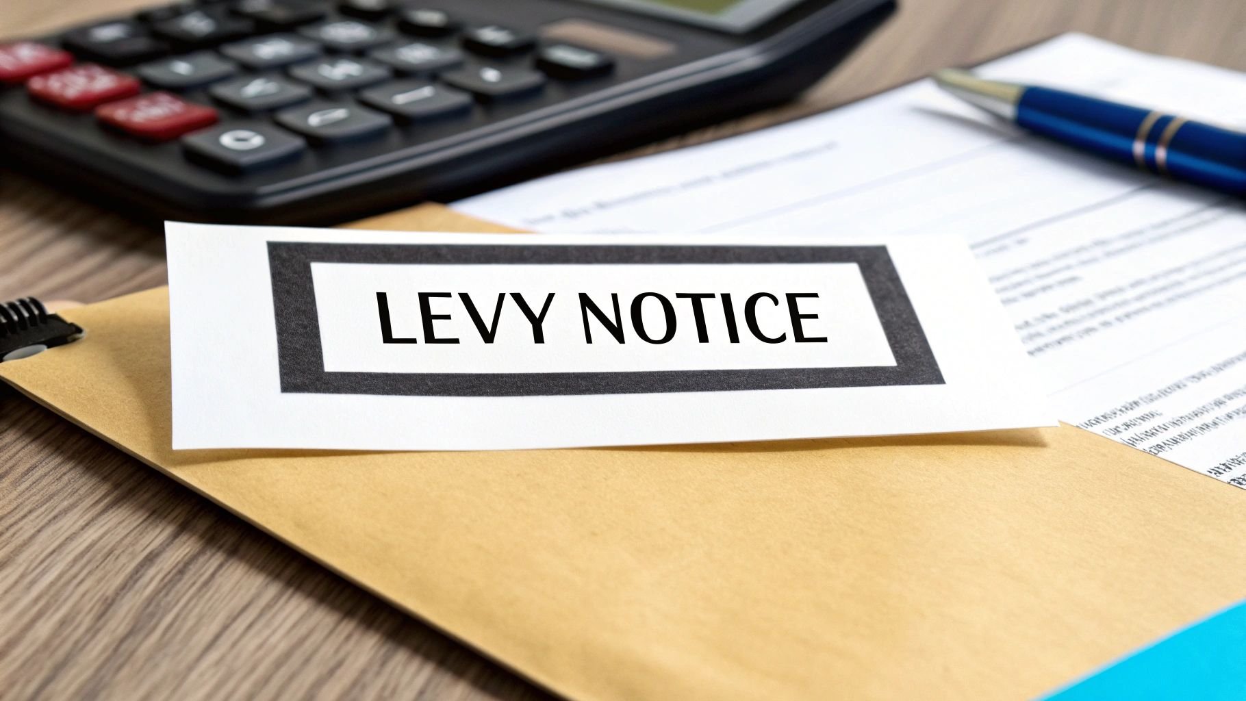 What Is a Levy Notice? How to Protect Your Assets