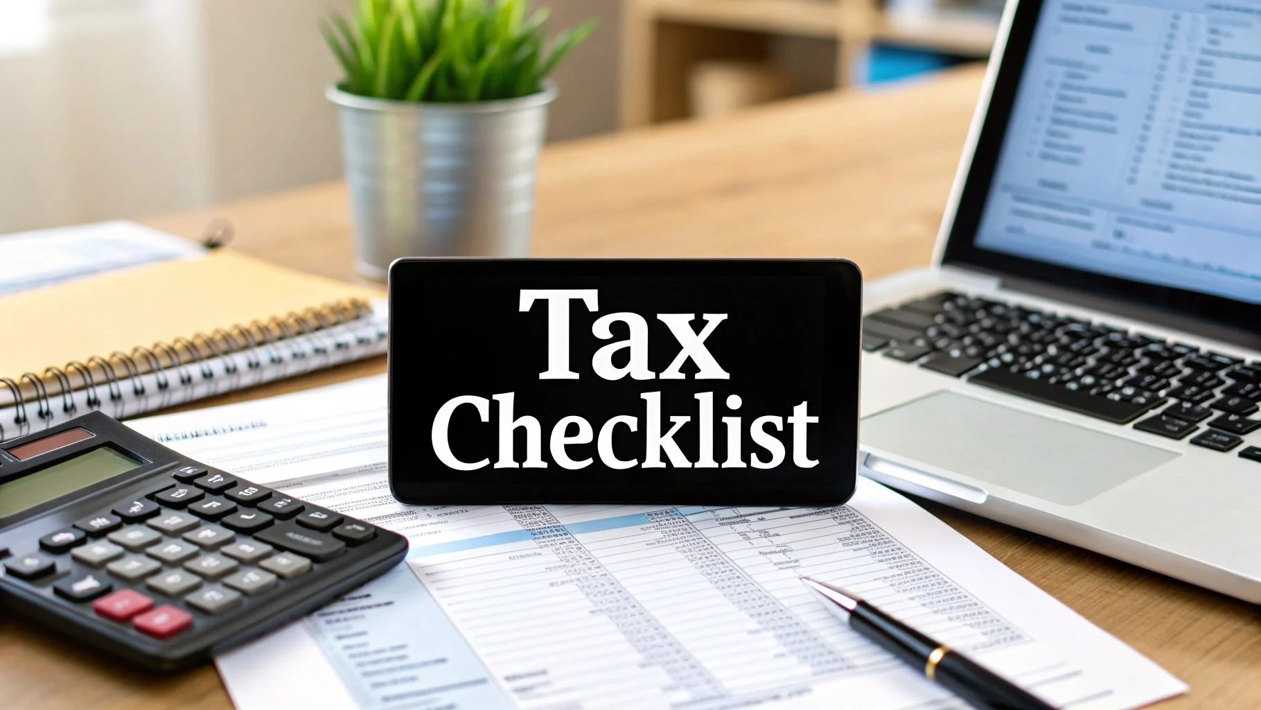 Small Business Tax Checklist: Simplify Your 2025 Taxes