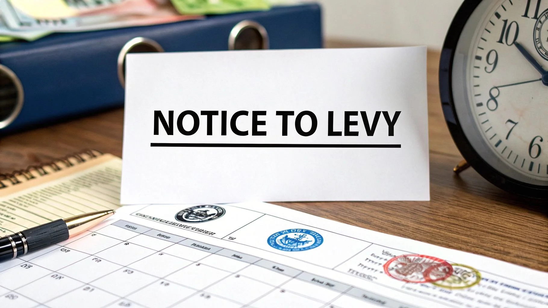 Notice of Intent to Levy: What You Need to Know