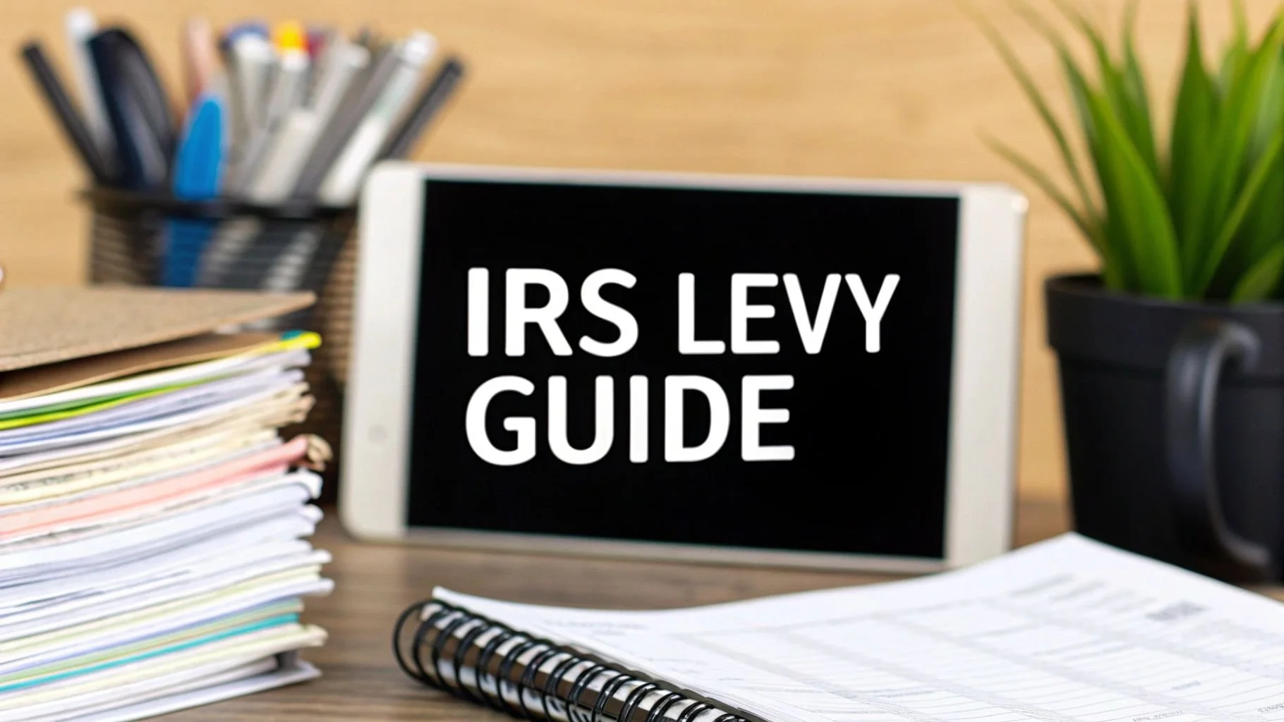 What Is an IRS Levy? How It Affects Your Tax Payment Options