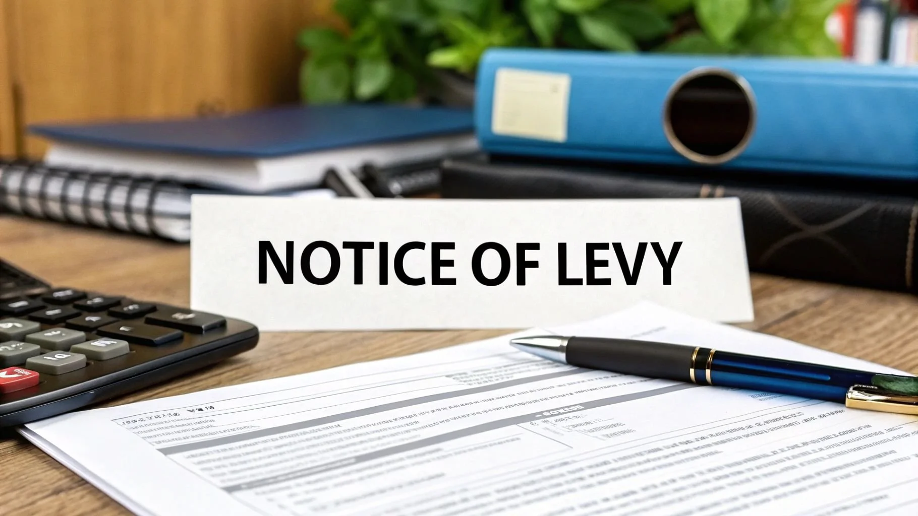 What Is a Notice of Levy? A Complete Guide