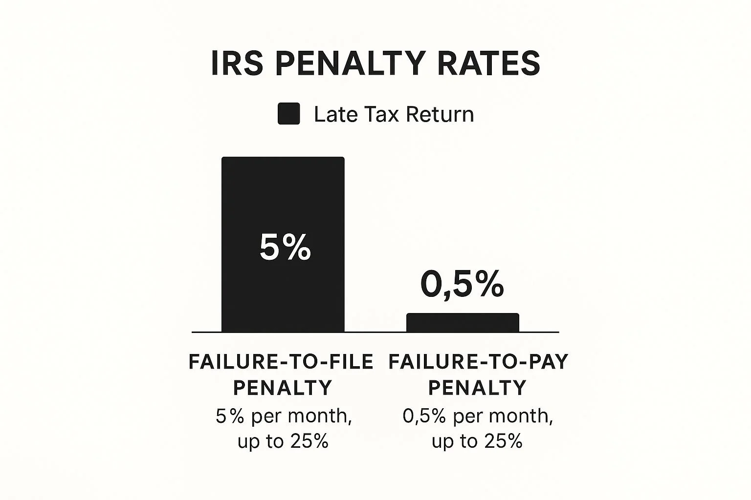 IRS Penalty Rates