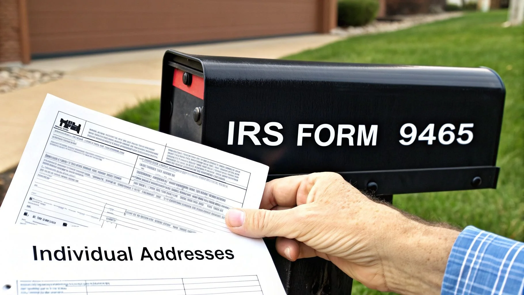 IRS form 9465