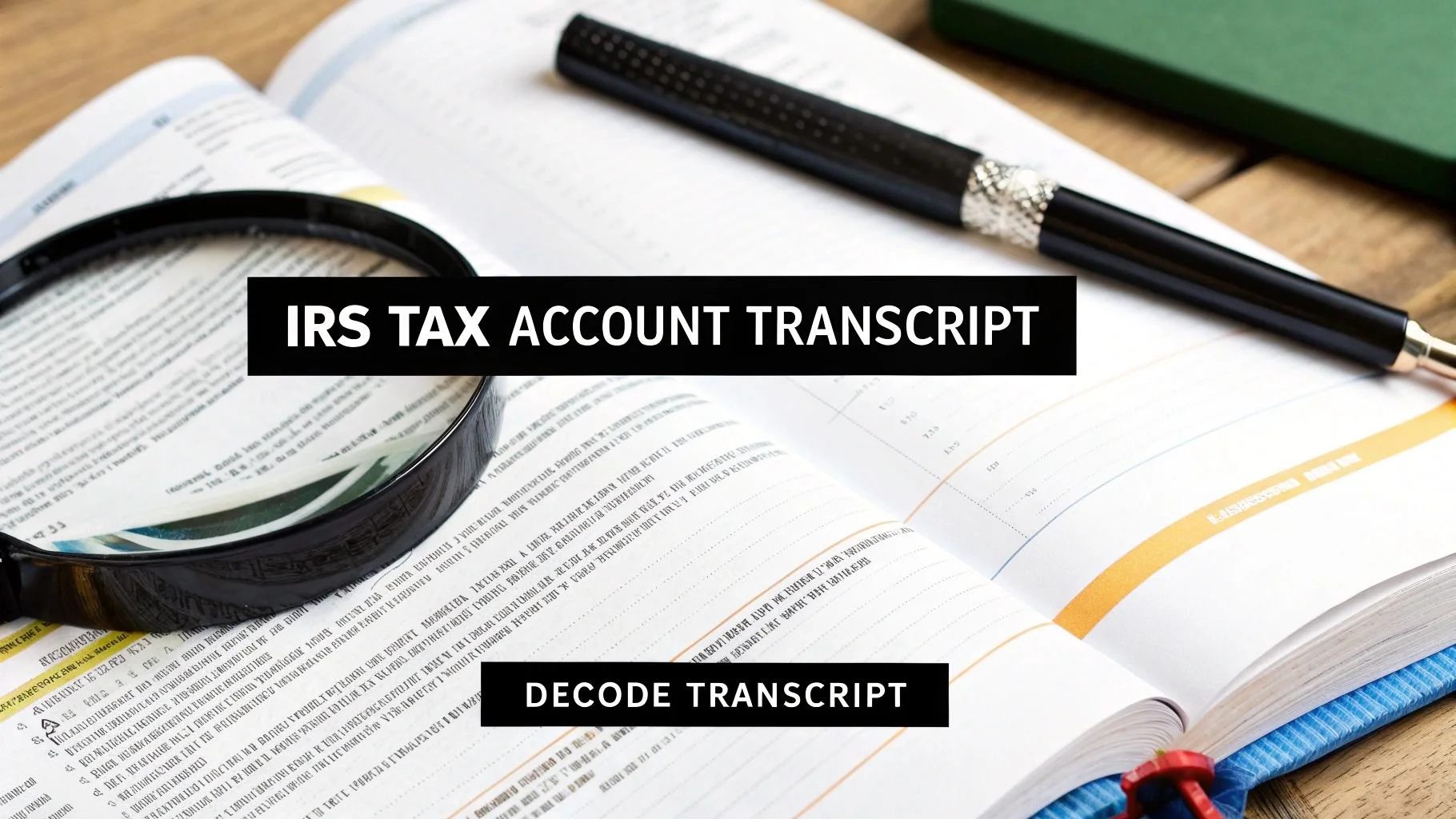 IRS Tax Account Transcript