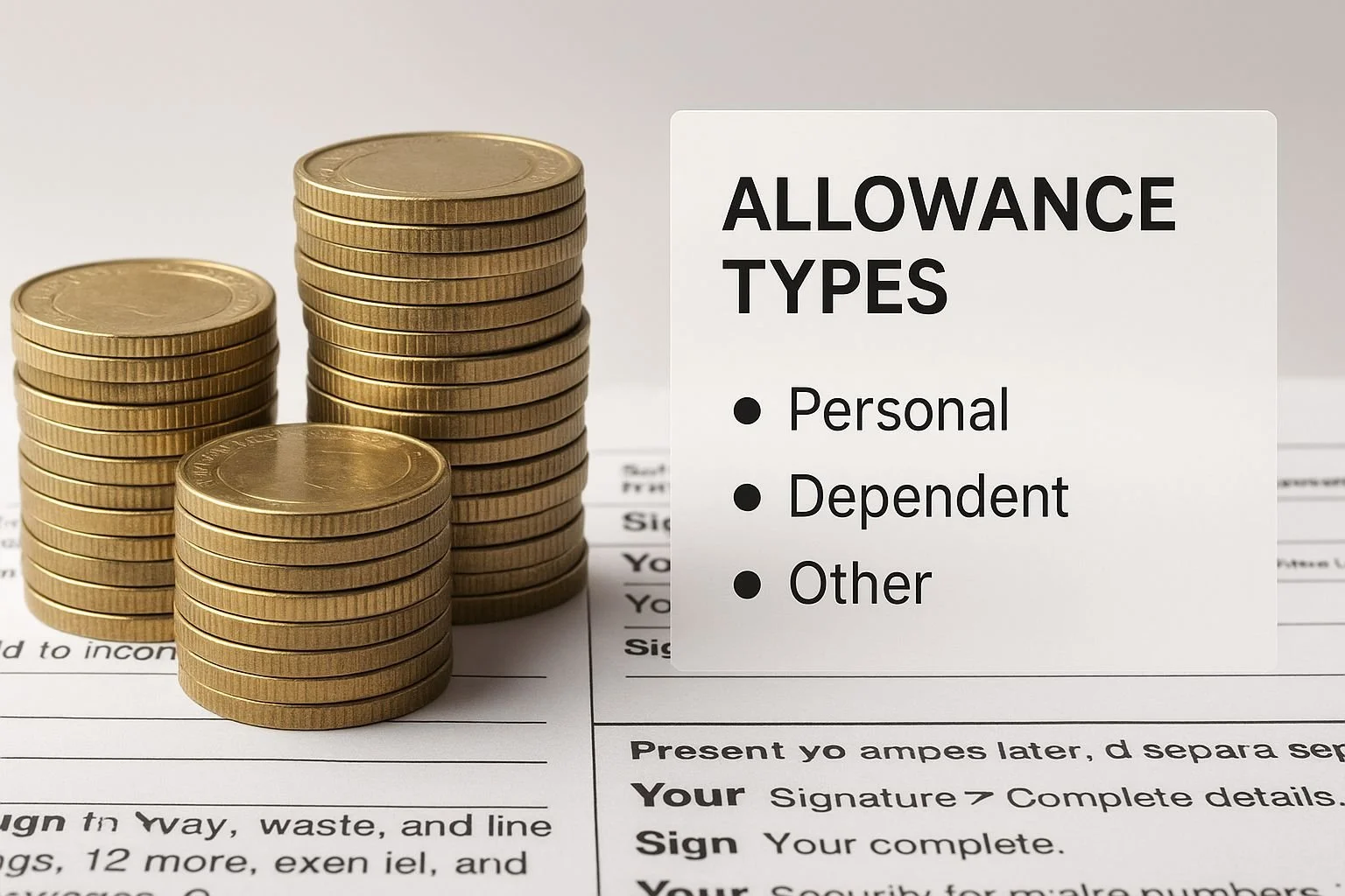 Allowance Types