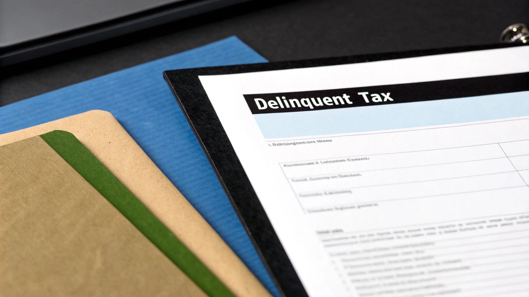 Deliquent Tax