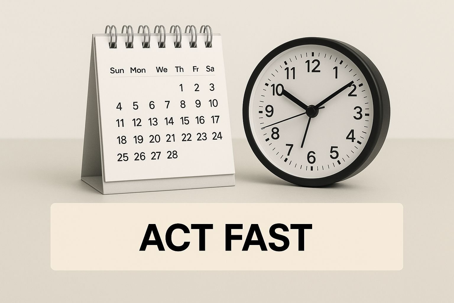 Act Fast
