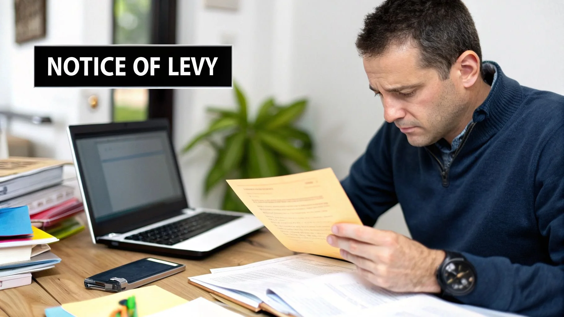 Notice of leavy