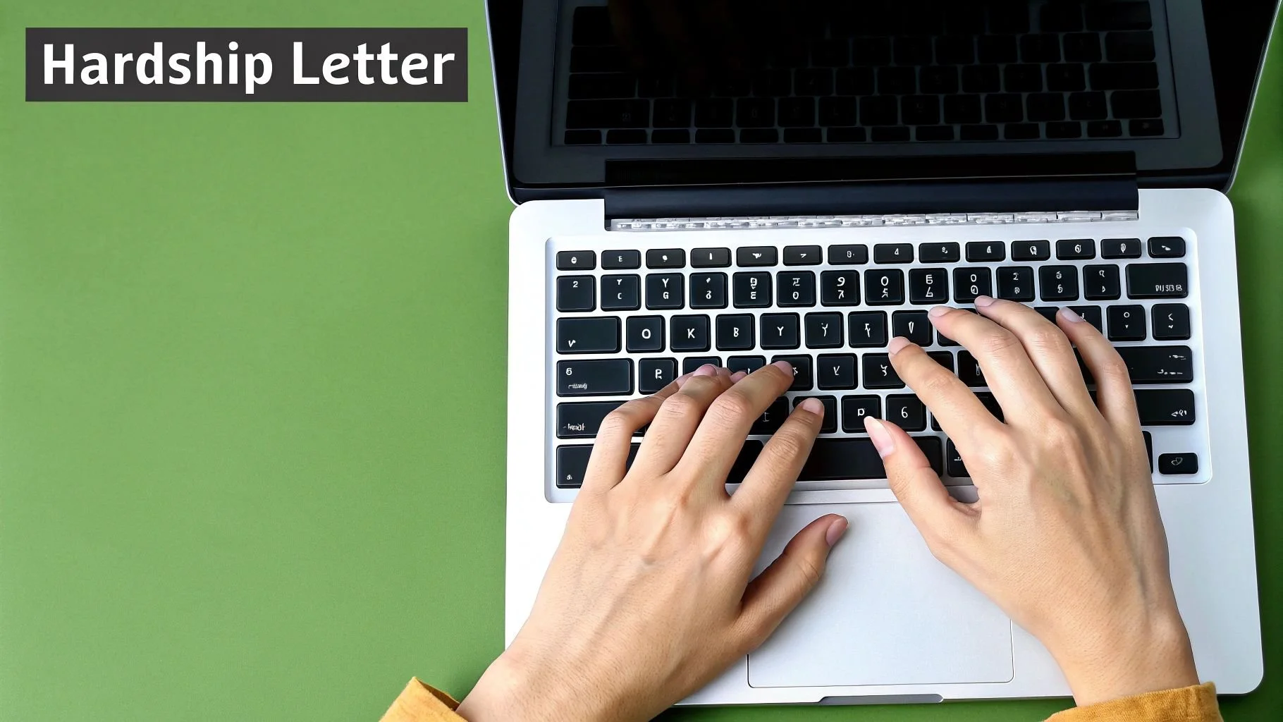 Hardship letter