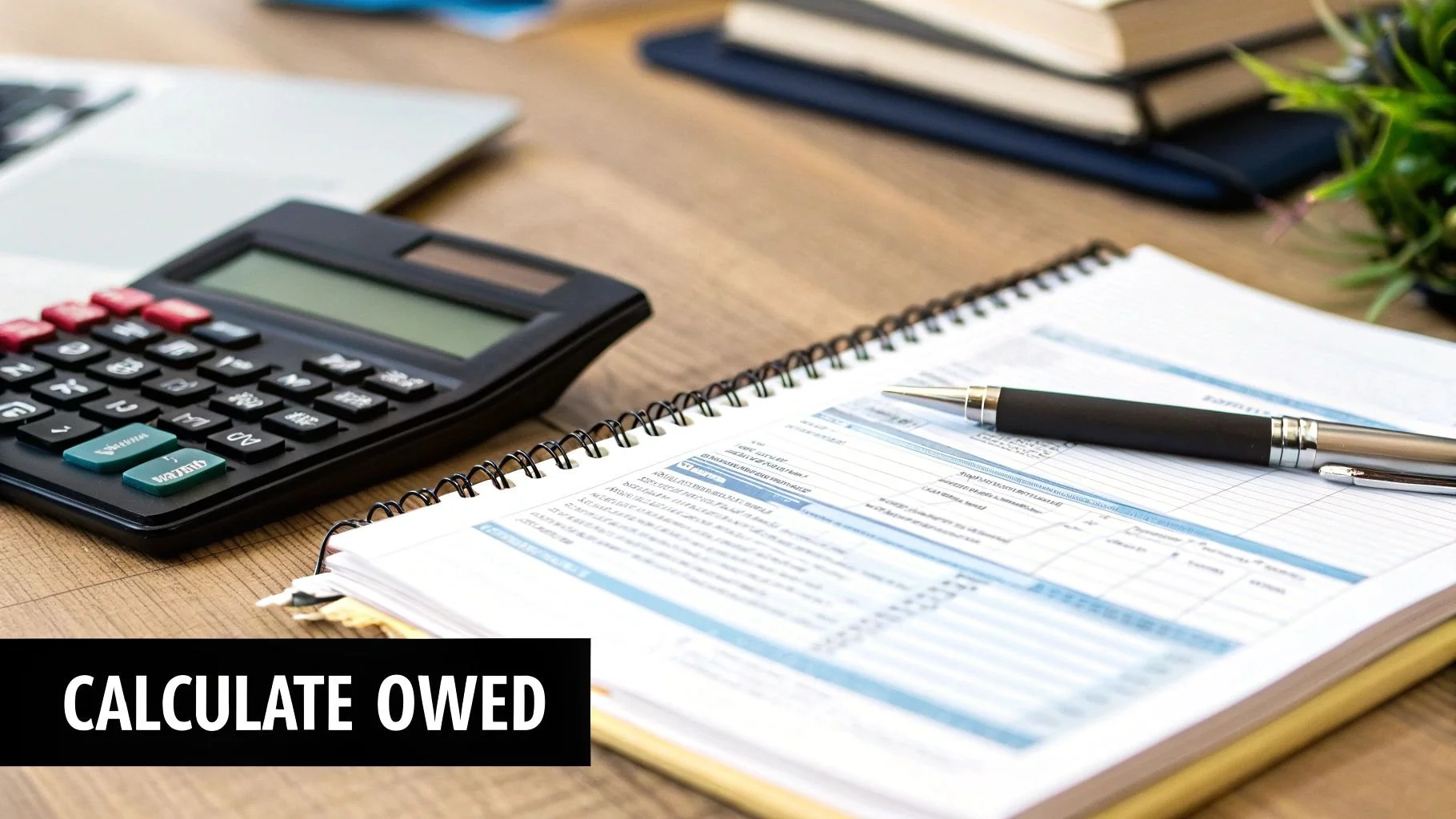 Calculated owed