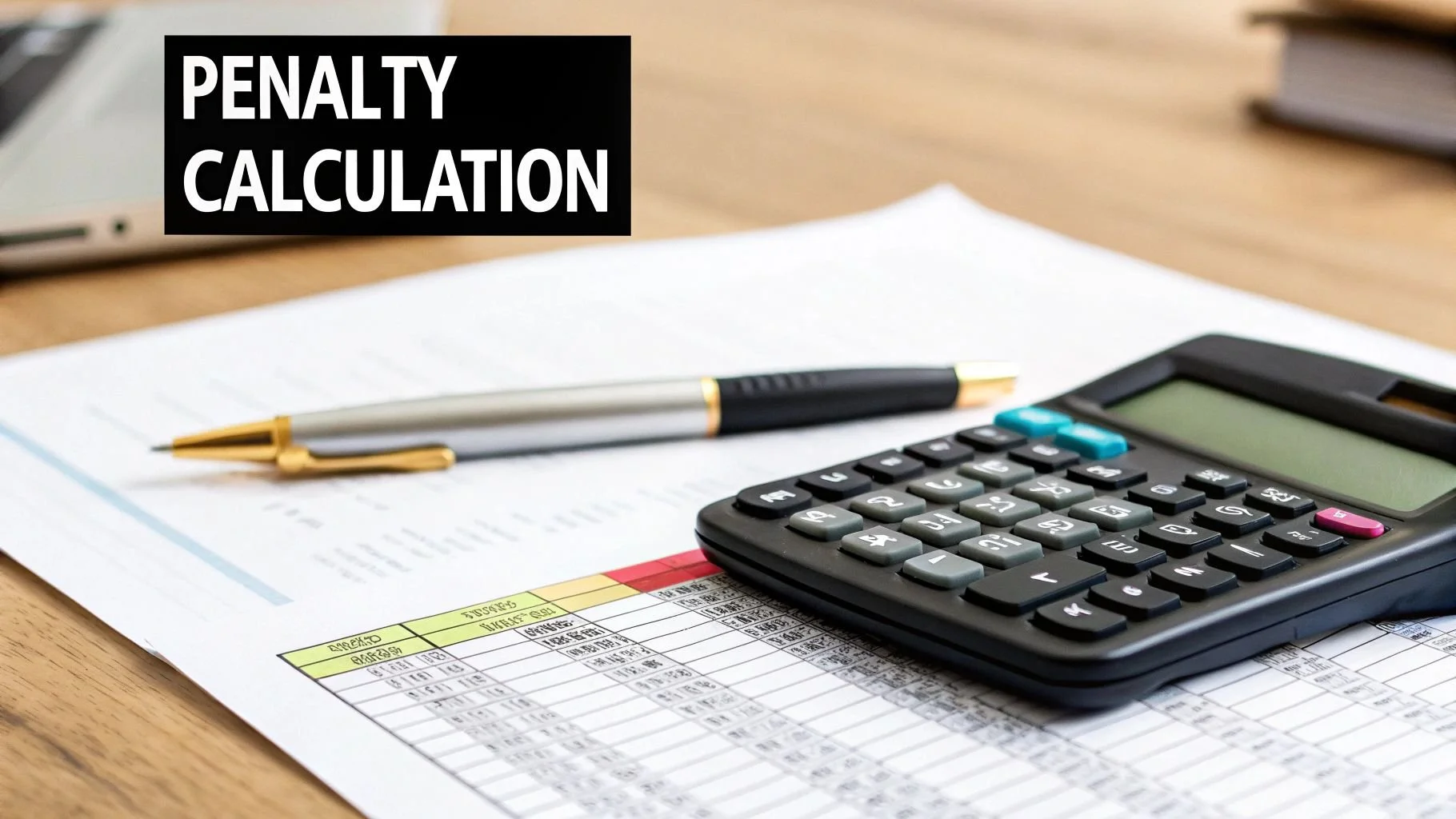 Penalty calculation