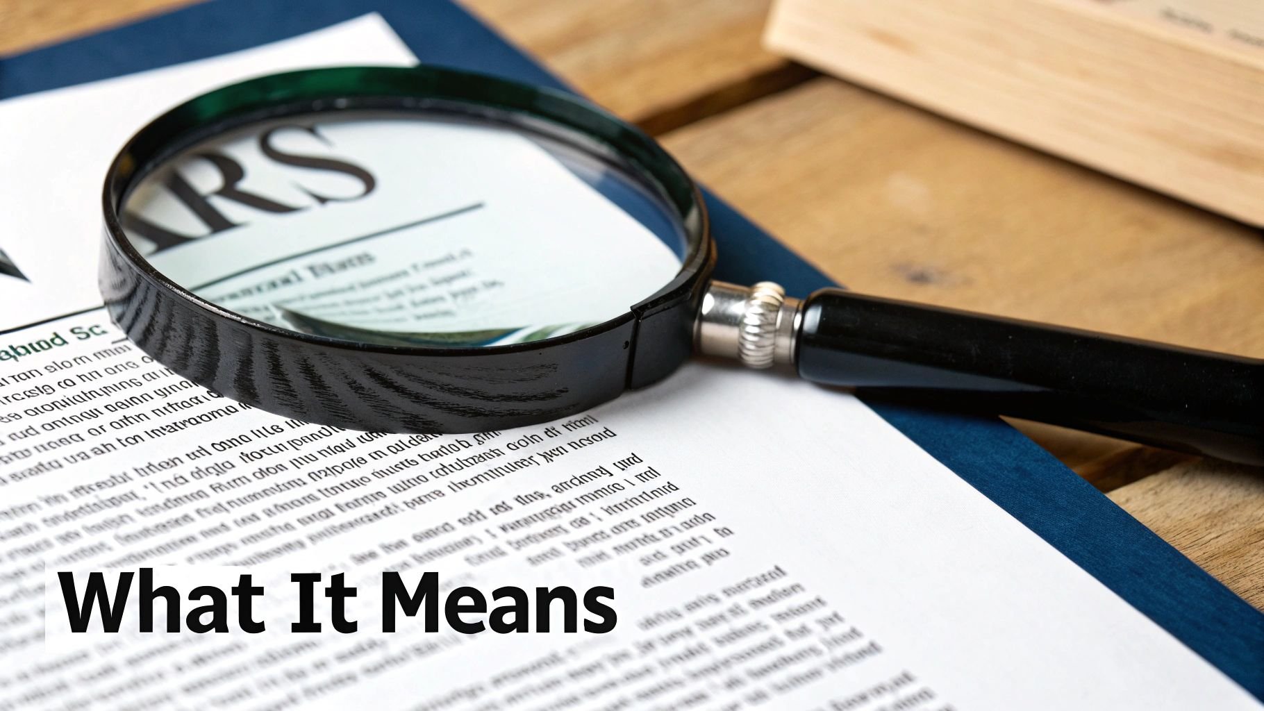 What It Means