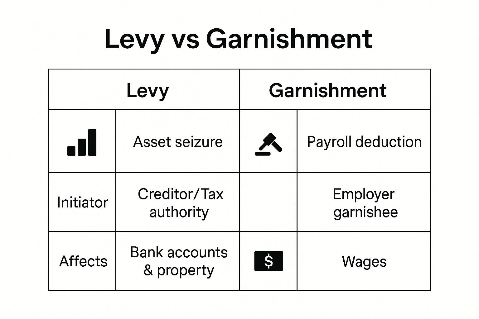 Lavy vs Garnishment
