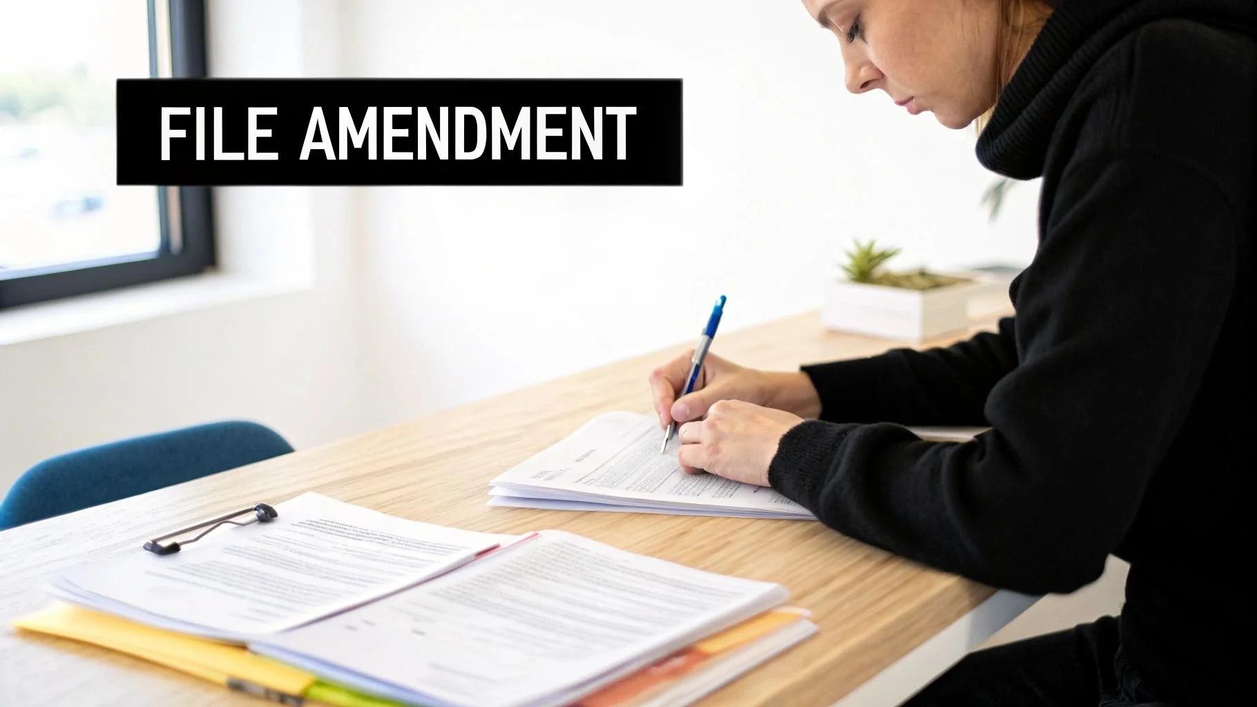 File Amendment