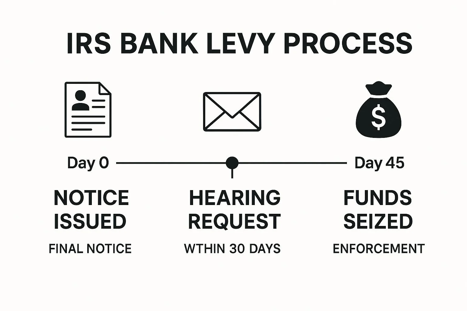 IRS Bank Levy Process