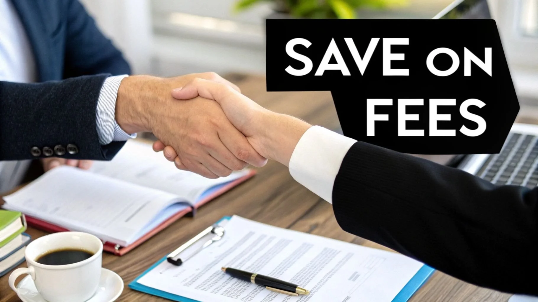 Save on fees