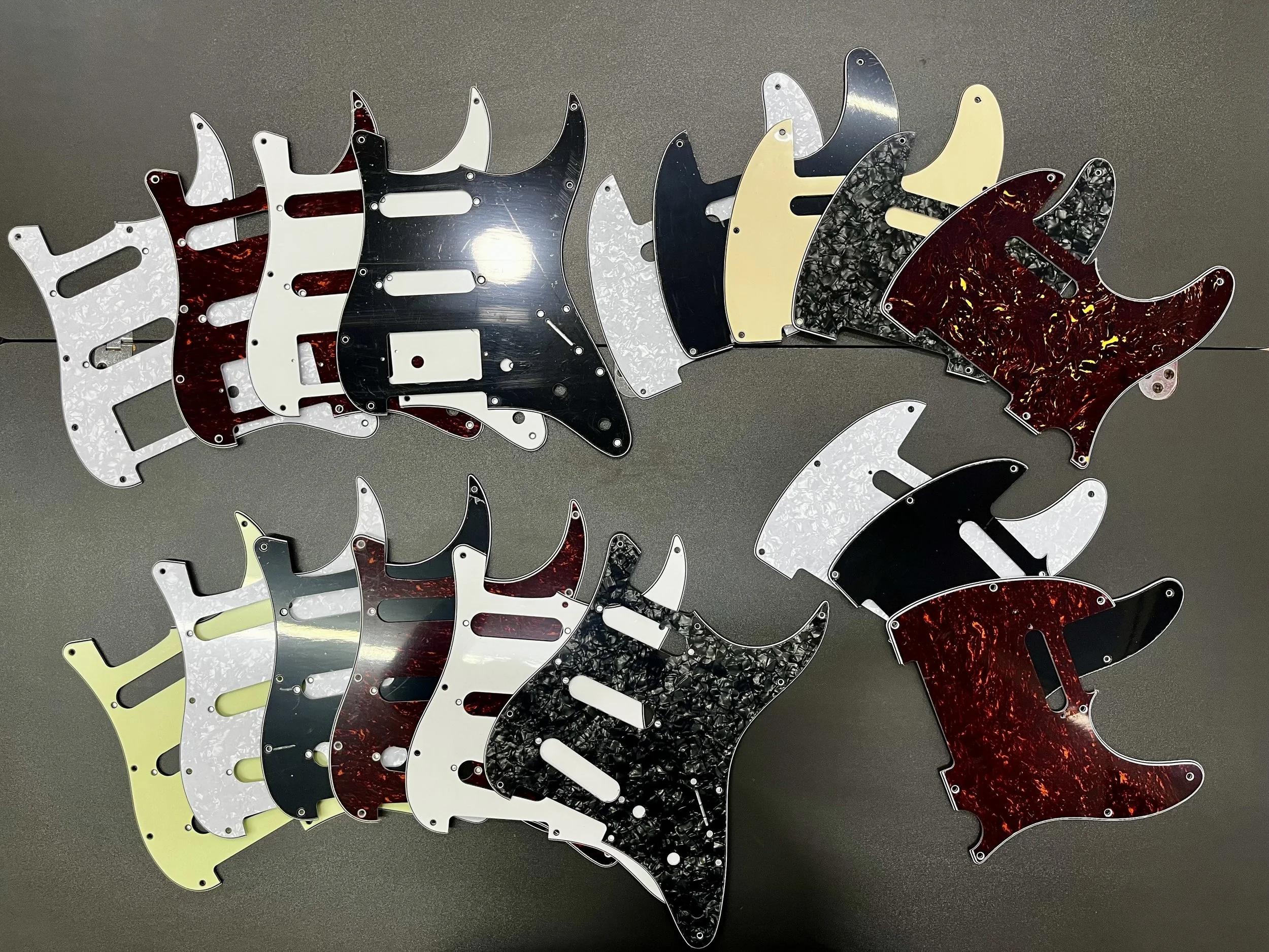 Pickguards for Strat and Tele