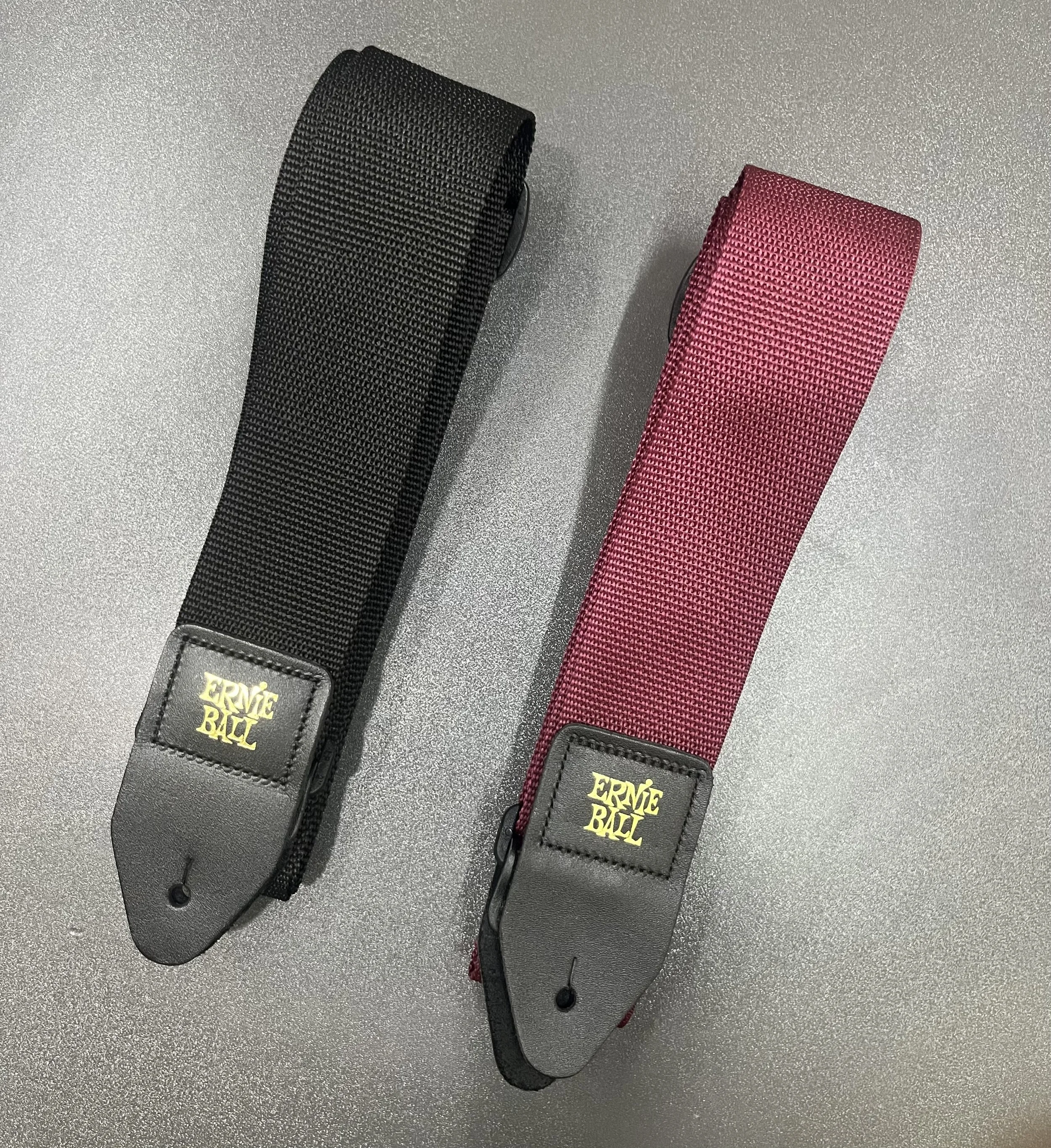 ERNIE BALL POLYPRO STRAP w/ Leather End